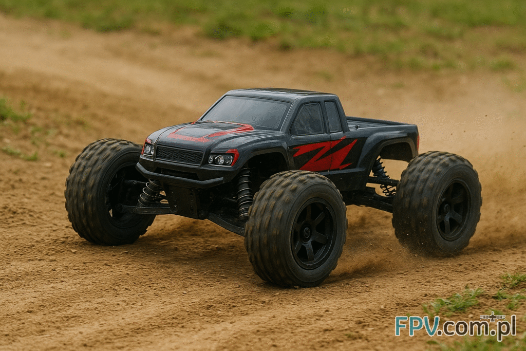 samochód zdalnie sterowany - RC 4x4