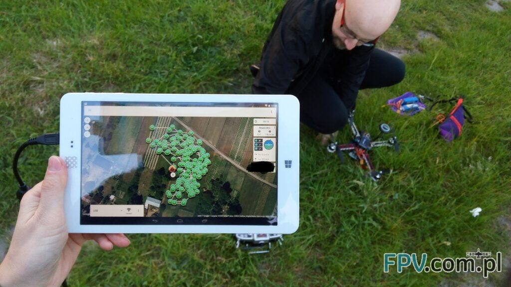 Test drona long range